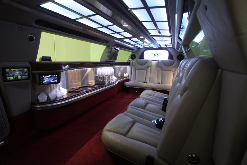 Bentley Limousine Day View Cool Interior Boss Limo Melbourne