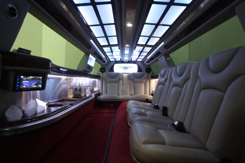Bentley Limousine Day View Interior Boss Limo Melbourne