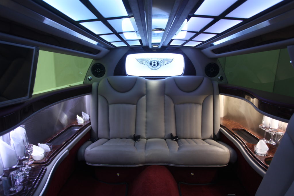 Bentley Limousine Day View Interior Seats Boss Limo Melbourne