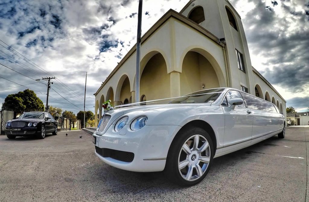Bentley Limo Hire Melbourne Wedding Bride and Groom Special occasion Events